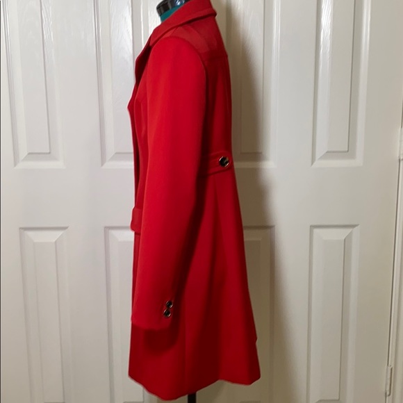 Red Dress Coat - Picture 4 of 15